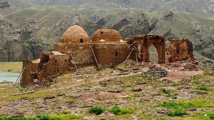 Semiran Castle, Qazvin County in Qazvin Province, Iran